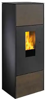 Ausverkauf Viessmann Wodtke Pelletofen Shogun air+ 6 kW, Front rustico 7327827