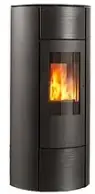 Abverkauf Viessmann Wodtke Pelletofen soleo.nrg H10 8 kW, graphit 7327816