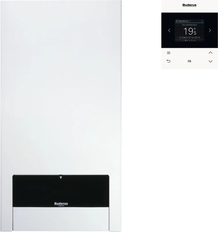 Buderus U154 K 20 kW Heizwert-Kombitherme, ein Heizkreis, RC200, E / H 7747304255 Online Kaufen