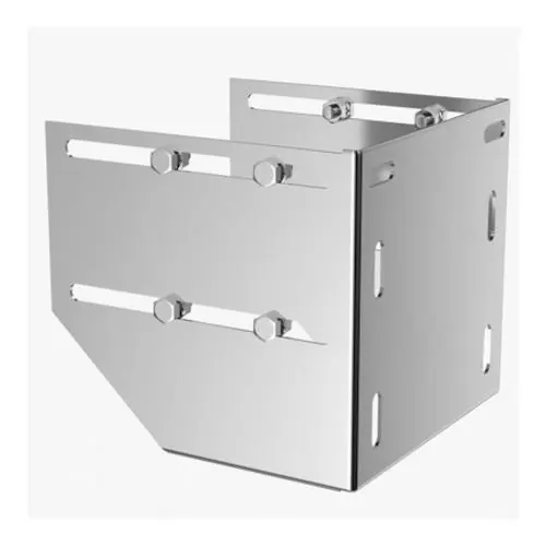 Beliebt Buderus Verlängerung für Außenwandkonsole, Wandabstand 55 - 147 mm, Edelstahl 7738112710