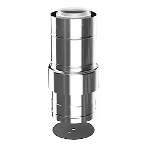 Top-Angebot Buderus Konzentrischer Zuluftstutzen, Ø 80/125 mm, Edelstahl / Kunststoff 7738112705