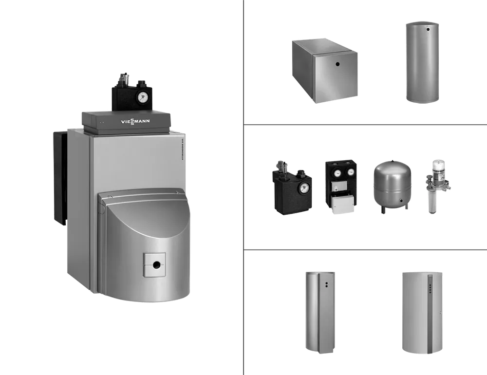 Viessmann Vitorondens 200-T Öl-Brennwertkessel 28,6kW, BR2A505, VT200, Mischer BR2A505 Markenware