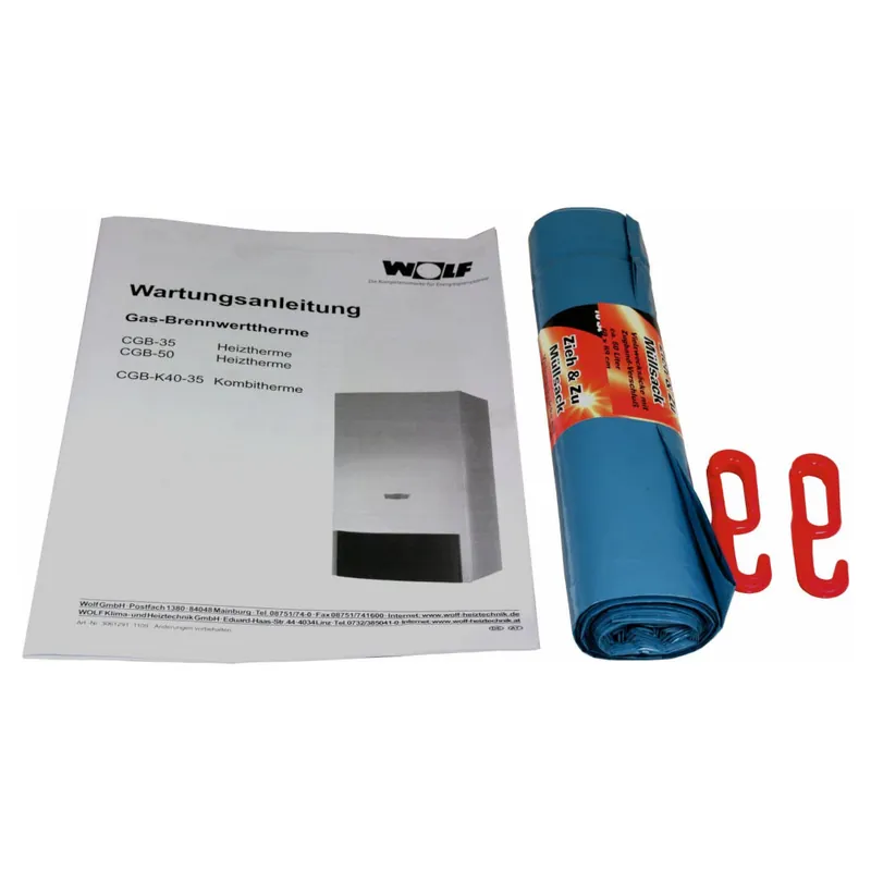 Wolf Reinigungs-Ergänzungsset für CGB-35, CGB-50, CGB-K40-35 2482875 Aktuell
