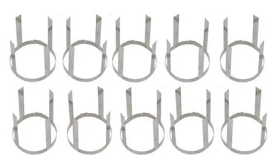Vaillant Abstandhalter (10) im Schacht für starre Abgasleitung, Ø 200 Edelstahl 0020106436 Neuheit