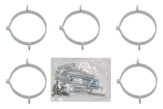 Vaillant Rohrschellen (5 Stck) Ø 125 für Abgasleitung Ø 125 303616 Top-Angebot