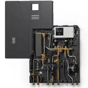 Wolf CAT-2-LT 37 Wohnungsstation, 10 kW, WW 37 kW / 13,3 l/min, ohne Dämmhaube 8617038 Neu Im Sortiment
