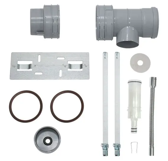 Günstig Vaillant T-Stück DN 100 PP (MFB), mit Kondenswasseranschluss, 0010045383