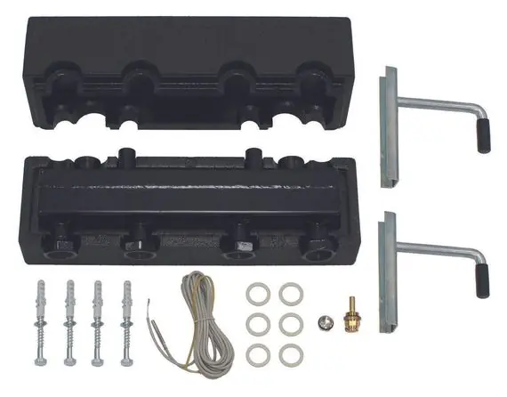 Vaillant WHV 35 Verteilerbalken für 2 Rohrgruppen, hydraulische Weiche 3,5 m³/h 0020042429 Mega-Angebot
