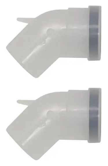 Vaillant Bogen 45° (2 Stck) Ø 80 PP 303259 Preisknaller