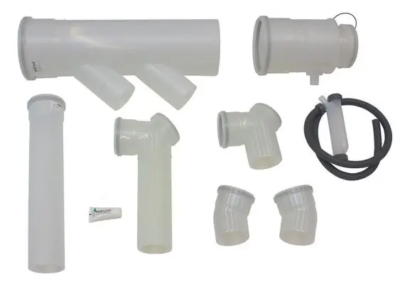 Vaillant Basis-Anschluss-Set S.3 für 2 Geräte, 2er Kaskade Rücken/Rücken Ø250 PP 0020106555 Sonderangebot