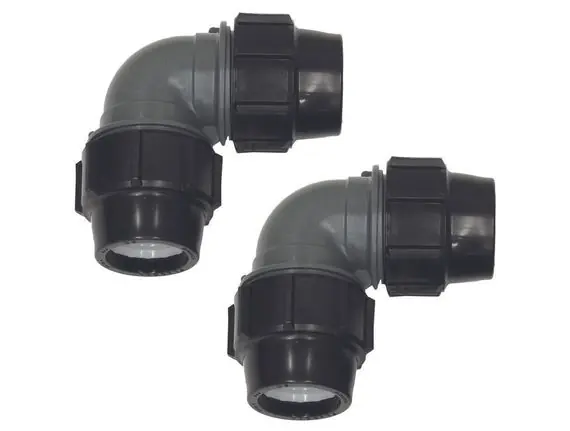 Geprüft Vaillant Winkelkupplung 90° (2 Stk.) zur Umlenkung von PE-Verbindungsrohr 50x4,6 0020112793