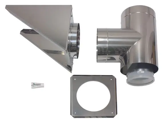 Vaillant Außenwandanschluss konzentrisch Ø 300/200 Edelstahl/PP 0020095574 Top-Seller