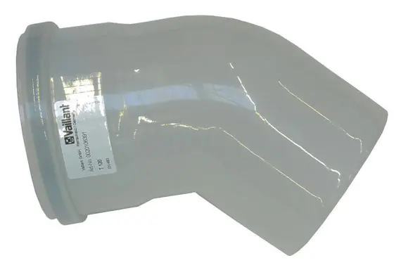 Vaillant Bogen 45° Ø 110 PP 0020106391 Heißes Angebot