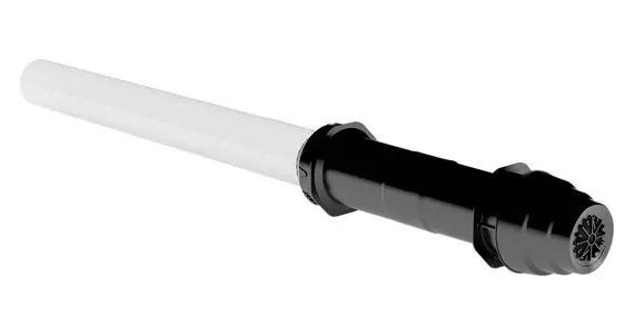 Geprüft Vaillant Paket 1.49/2 Luft-/Abgasführung (3x) senk. Dachdurchf. schwarz, D 60/100 8000047185
