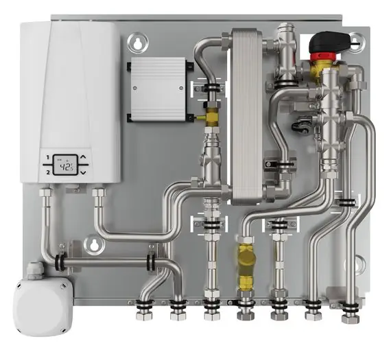 Echt Vaillant uniSAT plus VSW 17HA/2-5 UFH M Wohnungsstation 2-Leiter, Edelstahlwärmetauscher 8000014795