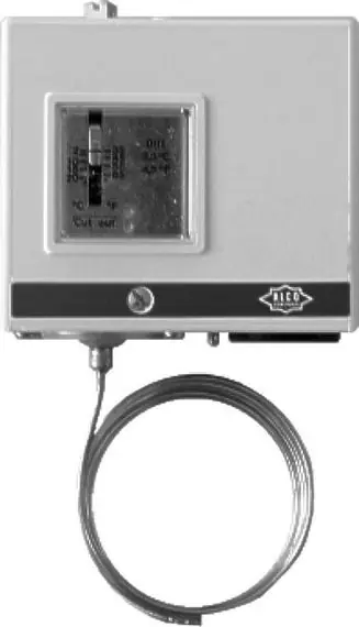 Wolf Frostschutzthermostat angebaut für LH 25, 40, 63 2730050 Highlight