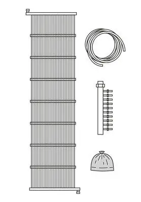 Vaillant VWZ KK 8 Kompaktkollektor als Wärmequelle für Sole/Wasser Wärmepumpen 0020022301 Schnäppchen