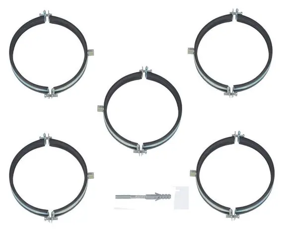 Garantierte Lieferung Vaillant Befestigungsschellen (5 Stck) Ø 250 für Abgasleitung Ø 250 0020151164