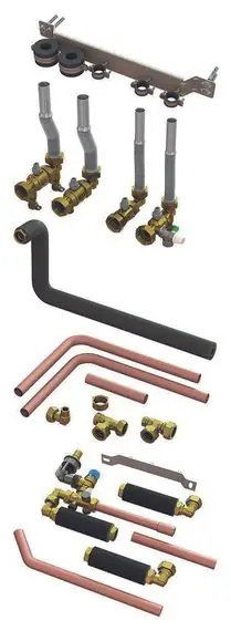 Versand Am Gleichen Tag Vaillant Anschlusskonsole flexoCOMPACT mit integrierter Befüllstation 0020205412
