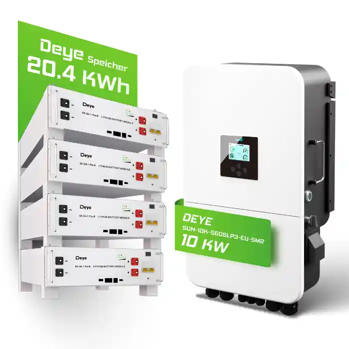 Hybrid-Set Deye 10kW Wechselrichter + 5-20kWh Speicher konfigurierbar Kracherpreis