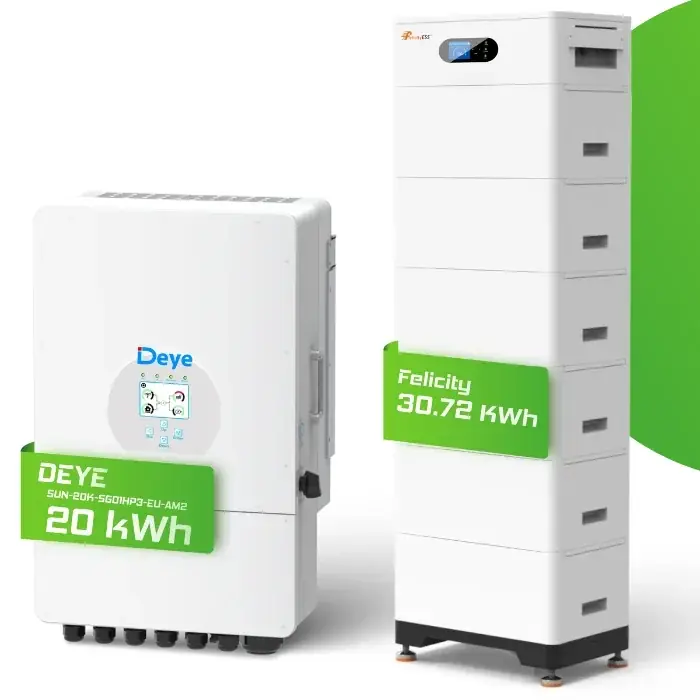 Hybrid-Set Deye 20kW Hybrid-Wechselrichter + 30,72kWh Felicity Speicher FLH96050SG1 Bestseller