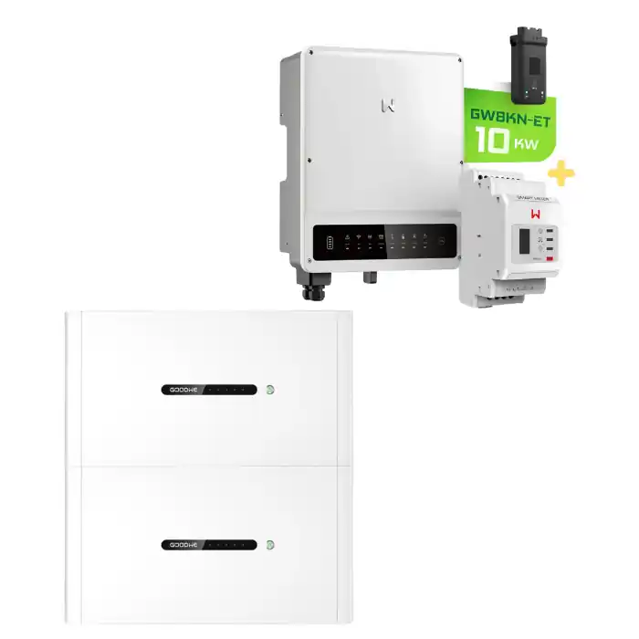 Hybrid-Set GoodWe 10kW Hybrid-Wechselrichter + 10kWh GoodWe Speicher Lynx Home D Neue Kollektion