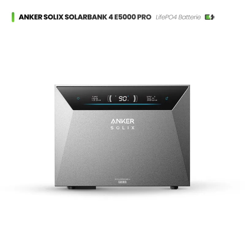 Anker SOLIX Solarbank 4 E5000 Pro Direkt Vom Hersteller