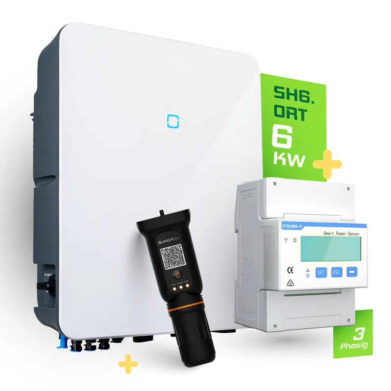 Garantierte Lieferung Sungrow 3PH Hybrid Wechselrichter 6kW SH6.0RT inkl. Smartmeter und Wifistick