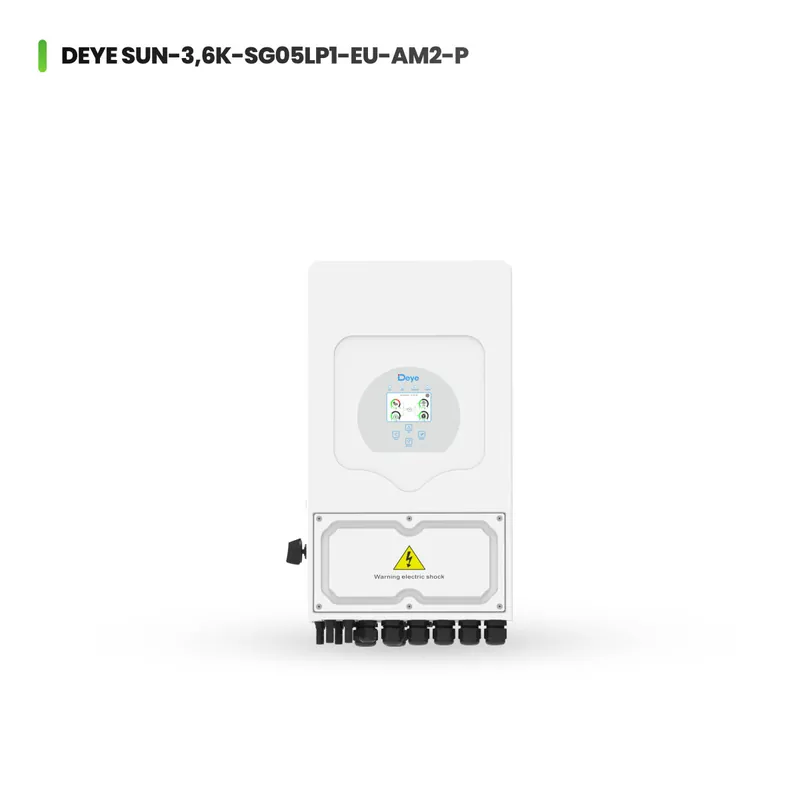 Deye SUN-3.6K-SG05LP1-EU-AM2-P 3,6kW Niedervolt Hybrid-Wechselrichter 1-Phasen Nur Heute