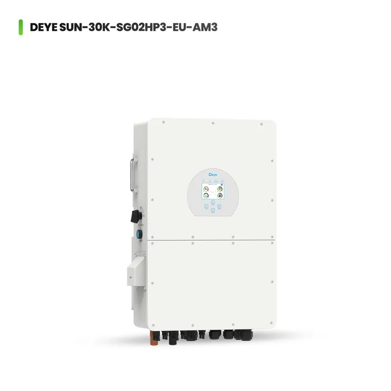 Deye SUN-30K-SG02HP3-EU-AM3 30kW Hochvolt Hybrid-Wechselrichter 3-Phasig Nur Für Kurze Zeit
