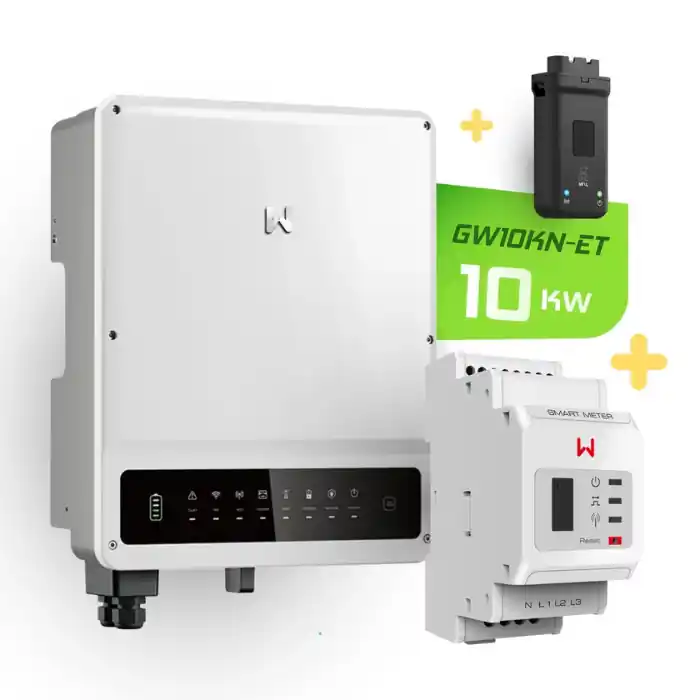 GoodWe GW10KN-ET Plus 16A - 10kW Hybridwechselrichter mit Smartmeter Preiswert