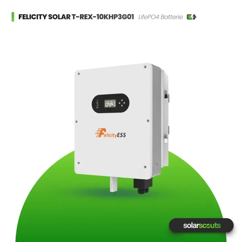 Angebot Felicity Solar T-REX 10,0 kW Hochvolt Hybrid-Wechselrichter 3-phasig (10KHP3G01)