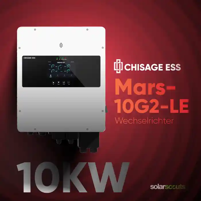 Chisage ESS 10kW Hybrid Wechselrichter Mars-10G2-LE Niedervolt Neuheit