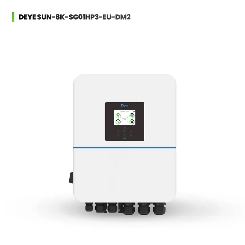 Schneller Versand Deye SUN-8K-SG01HP3-EU-DM2 8kW Hochvolt Hybrid-Wechselrichter 3-Phasig