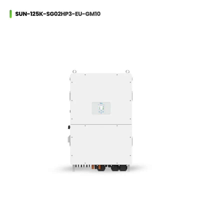 Bestpreis Deye SUN-125K-SG02HP3-EU-GM10 125kW Hochvolt Hybrid-Wechselrichter 3-Phasig