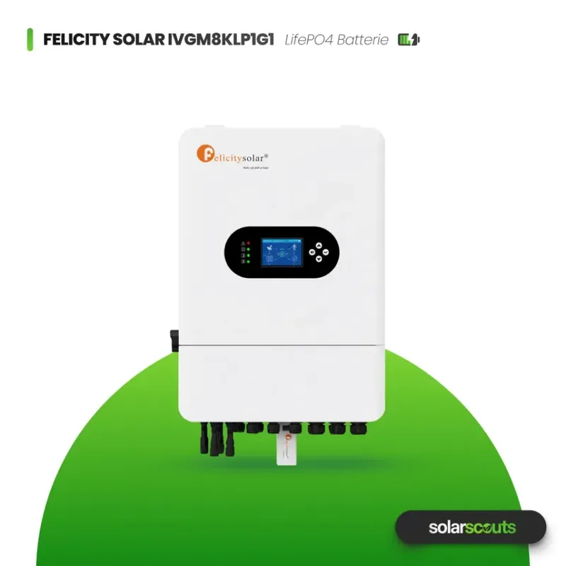 Felicity IVGM8KLP1G1 8kW Niedervolt Hybrid-Wechselrichter 1-phasig Neu Im Sortiment