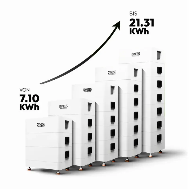 Dyness Speicher Hochvolt von 7,1kWh bis 21,31kWh Batterie Beliebt