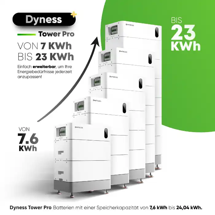 Dyness Tower Pro Batteriespeicher Modul bis zu 23 kWh Speicher Preis Gesenkt