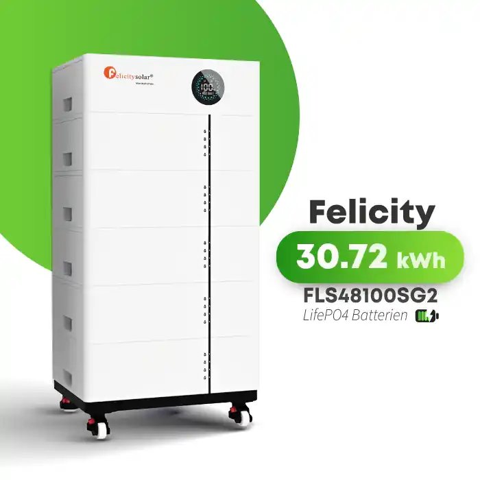 Direkt Vom Hersteller Felicity Stapelspeicher 30,72 kWh Erweiterbar FLS48100SG2 LiFePO4
