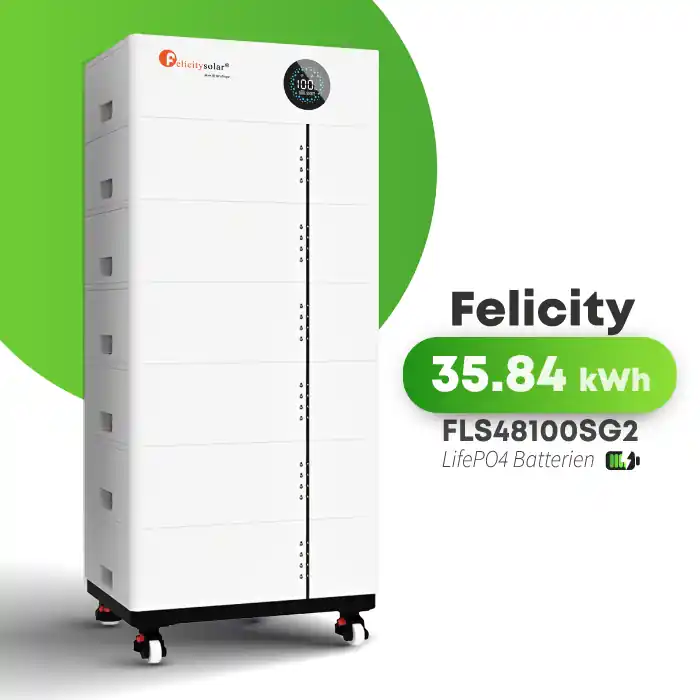 Felicity Stapelspeicher 35,84 kWh Erweiterbar FLS48100SG2 LiFePO4 Sonderaktion