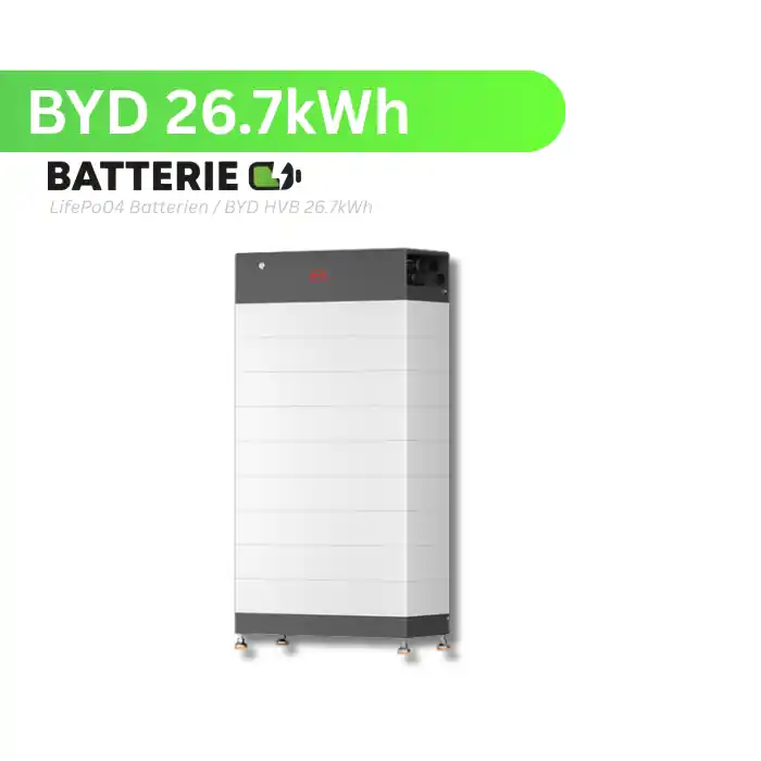 BYD Battery-Box HVB 26.7 Batteriespeicher Hochvolt Nur Heute