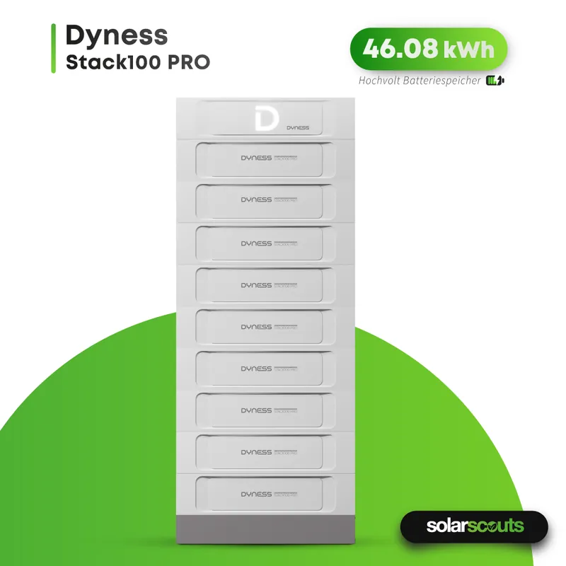 Neuheit Dyness Stack100 Pro 46,08kWh Hochvolt Batteriespeicher