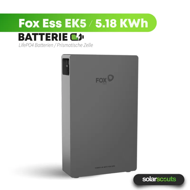 FOX ESS EK5 Batteriespeicher 5,18 kWh Top-Angebot