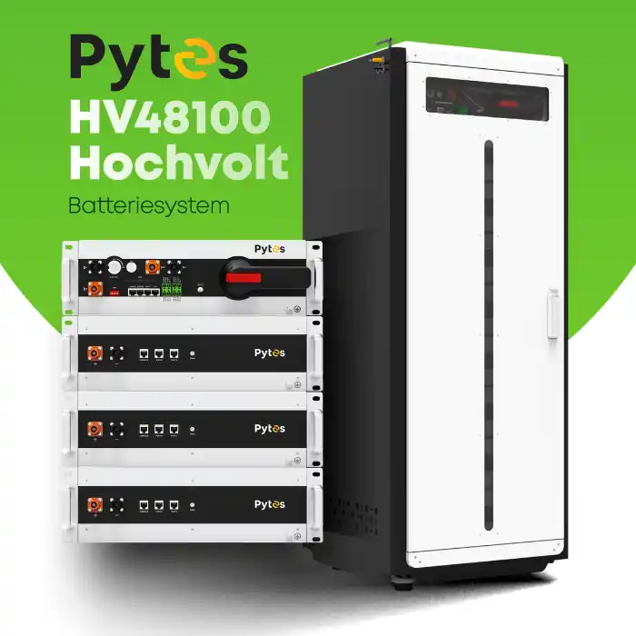 Begrenztes Angebot Pytes HV48100 Hochvoltbatteriesystem (BMS) + (BMU) 25,6 kWh