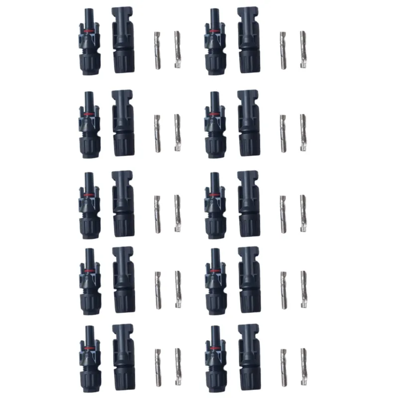 10 Paar MC4 Stecker  Buchse Male + Female Solange Der Vorrat Reicht
