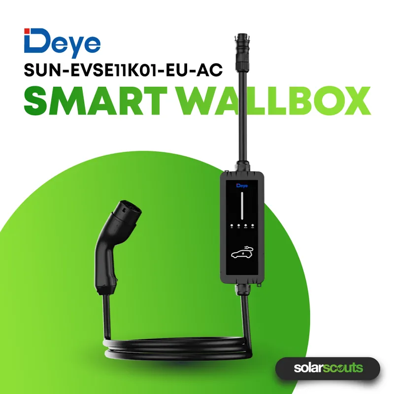 Markenprodukt Deye SUN-EVSE11K01-EU-AC Smart Wallbox AC Ladegerät