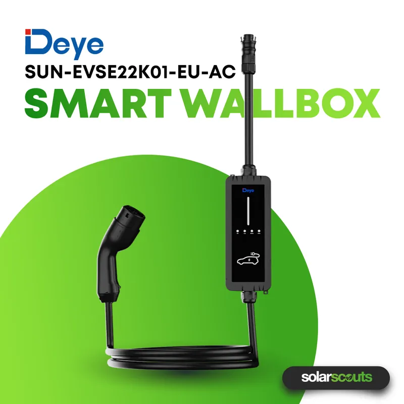 Deye SUN-EVSE22K01-EU-AC Smart Wallbox AC-Ladegerät Nur Heute