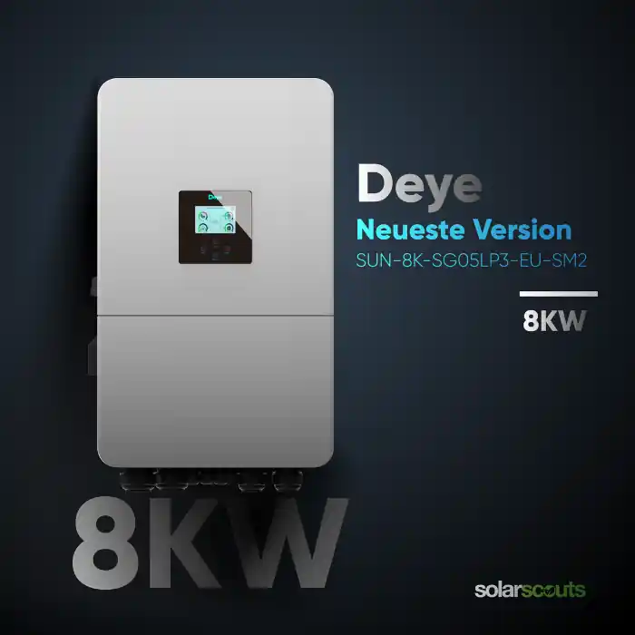 Hybrid-Set Deye 8kW Hybrid-Wechselrichter + 17,5kWh Felicity Speicher FLA48171-EU Knallerangebot