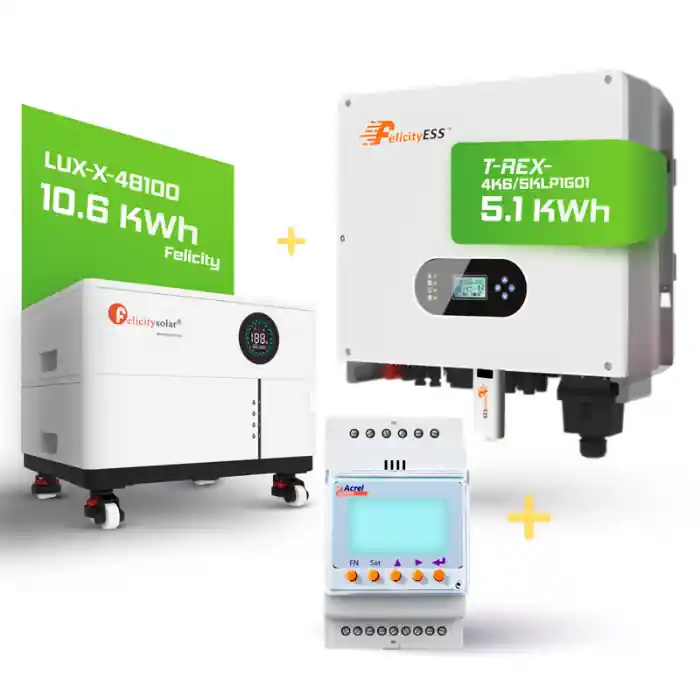 Wochenendangebot Felicity Hybrid-Set 5kW Wechselrichter 1-phasig mit 10kWh Speicher