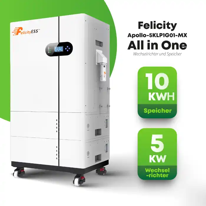 Knallerangebot Felicity Apollo All-in-One 5kW Wechselrichter inkl. 10kWh Speicher